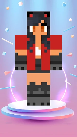 Aphmau Skin for Minecraft Screenshot 1