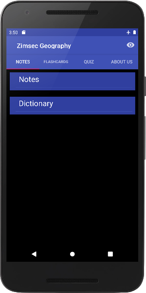 Zimsec Geography Revision Screenshot 0