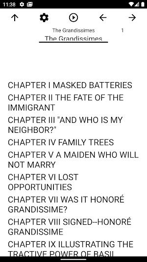 Book, The Grandissimes Screenshot 0
