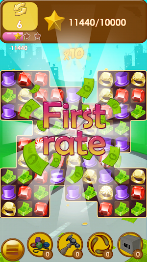 Capitalist Millionaire Match 3 Screenshot 1