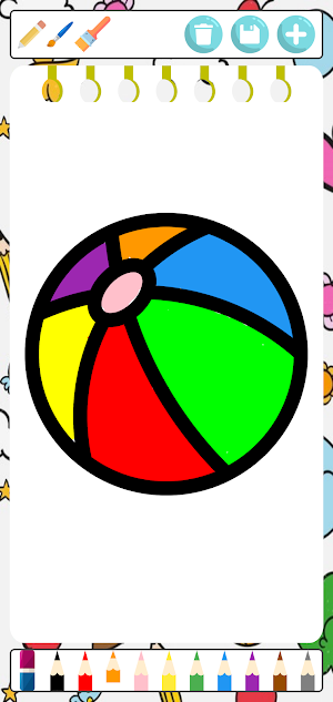 Kids Drawing: Paint for kids! Screenshot 1