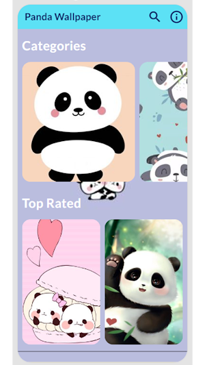 Panda Wallpaper Screenshot 0