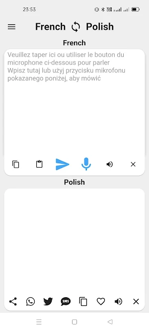 French To Polish Translator Screenshot 0