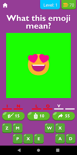 Guess The Emoji Meaning Game Screenshot 0