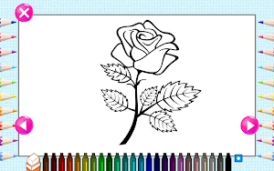 Coloring Games For Kids - Toddlers Colouring Pages Screenshot 1