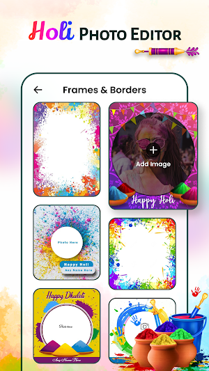 Holi Photo Editor Screenshot 2