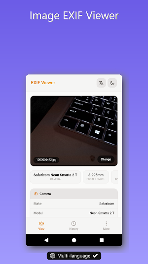 Image EXIF Viewer Screenshot 0