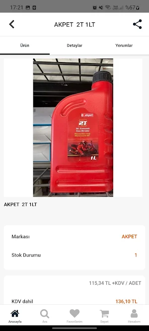 Kaya Petrol Ürünleri Screenshot 2