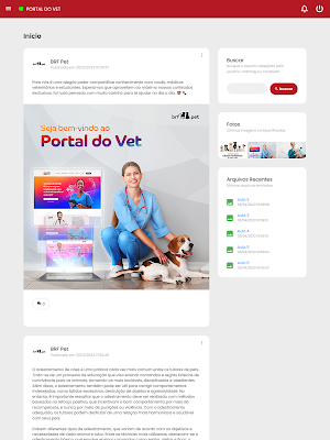 Portal do Vet - BRF Pet Screenshot 2