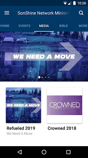 SonShine Network Ministries Screenshot 2