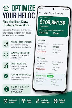 HELOC Payoff Calculator US Screenshot 0