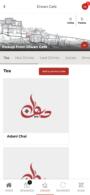 Diwan Cafe Screenshot 2