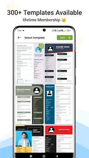 ATS Resume Builder Screenshot 1
