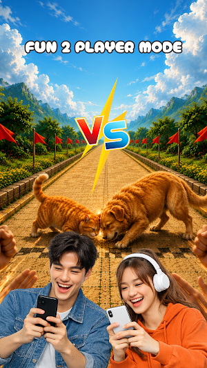 Cat vs Dogs: Tap Battle Screenshot 1