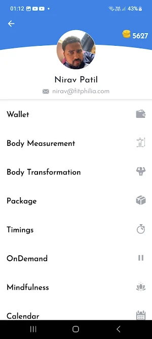 Kronos Fitness Screenshot 3