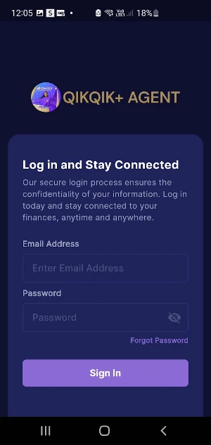 QIKQIK+ AGENT Screenshot 1