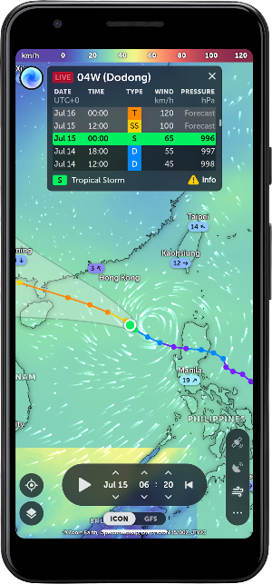 Live Weather: Zoom Radar Map Screenshot 2