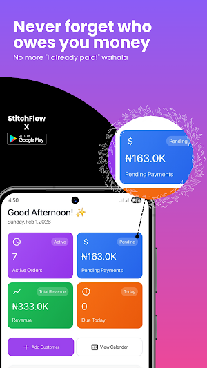 StitchFlow: For Tailors Screenshot 0