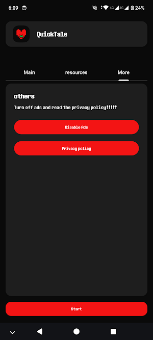 QuickTale(Undertale launcher) Screenshot 3