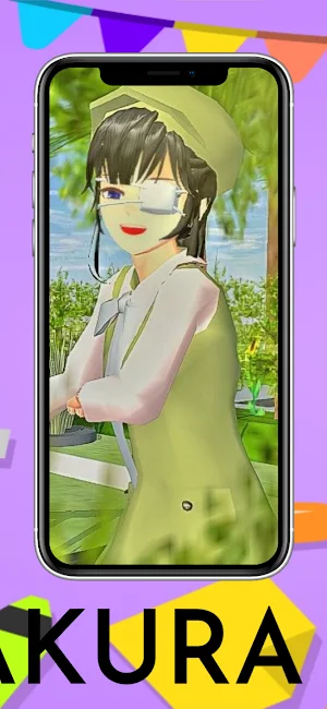 Sakura to School Wallpaper Screenshot 1