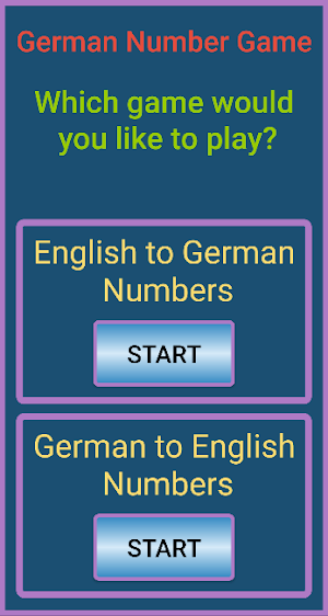 German Number Game Screenshot 0