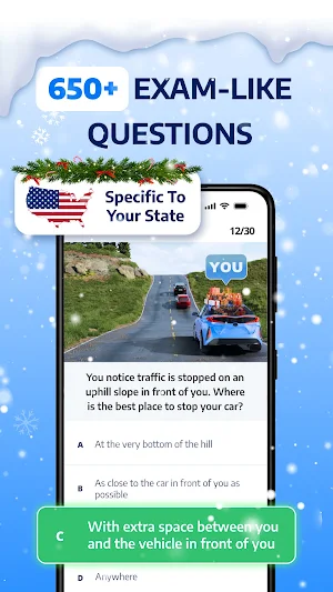 DMV Permit Practice Test Pro Screenshot 1