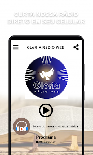 Glória Rádio Web Screenshot 1
