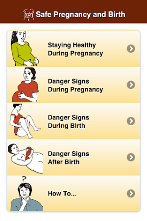 Safe Pregnancy & Birth Screenshot 0
