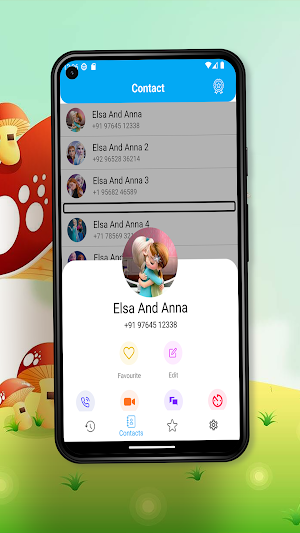Elsa & Anna Prank  Video Call Screenshot 1