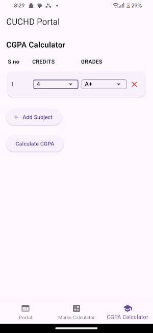 CUCHD Portal Screenshot 3