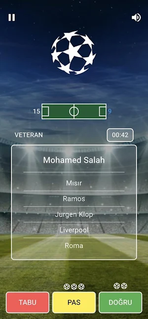 Tabu Futbolcu Screenshot 3