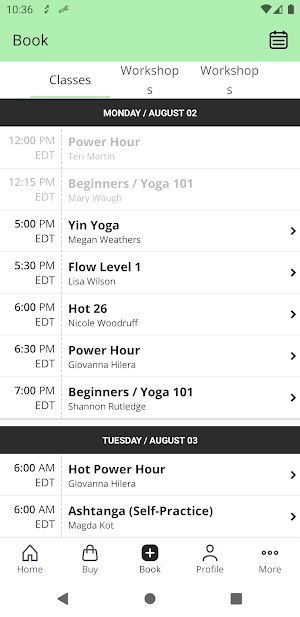 Bella Prana Yoga & Meditation Screenshot 1