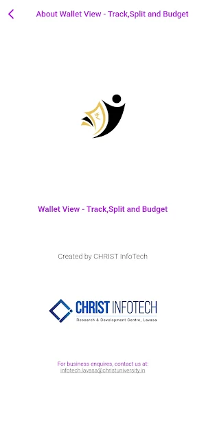 Wallet View - Track Screenshot 2