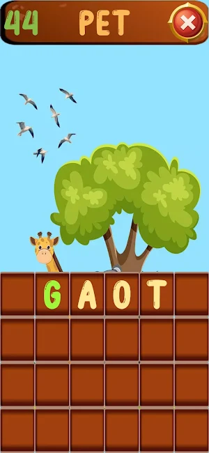 Jumble Word for kids Screenshot 2