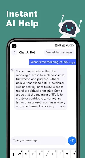 Chat AI Bot: Chatbot Assistant Screenshot 2