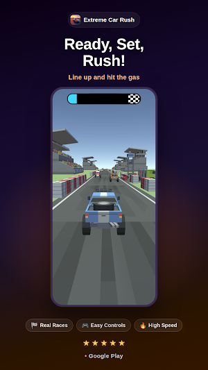 Extreme Car Rush: Racing Game Screenshot 2