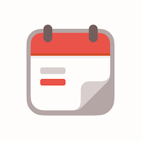 Layered: Calendar on Wallpaper