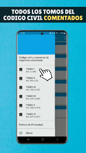 Código civil y comercial Screenshot 3