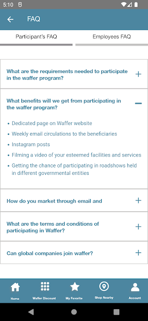 Waffer Card Screenshot 3