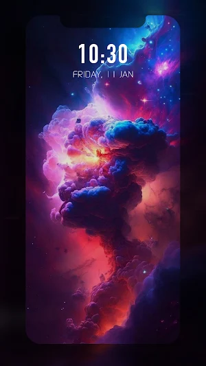 Galaxy Wallpaper HD 4K Screenshot 1