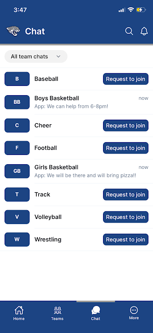Spalding High Athletics Screenshot 2