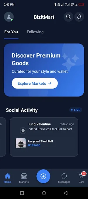 BizitMart Screenshot 0