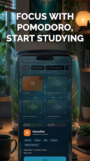 Study Aquarium: Lesson Focus Screenshot 1