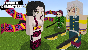 Mod Demon Slayer Minecraft PE Screenshot 2