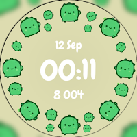 Kawaii Dino – Cute Watch Face