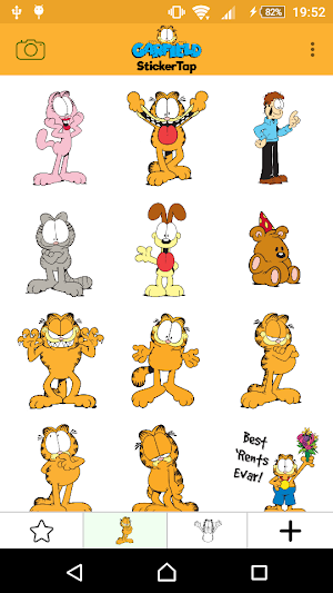 Garfield StickerTap Screenshot 0