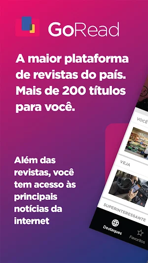 GoRead - Revistas Digitais Screenshot 0