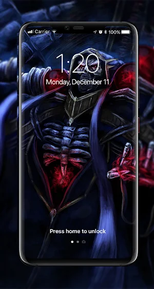 Ainz Ooal Gown HD Wallpaper Screenshot 2