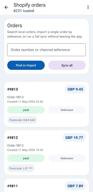 U&C Stock Screenshot 1