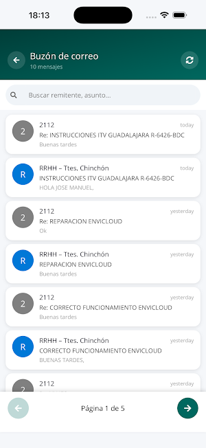 EnviCloud Mobile Screenshot 2